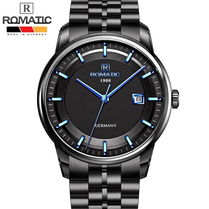 Đồng hồ Nam ROMATIC 1986 Máy GERMANY, Khóa Cao Cấp, Pin Nhật Hơn 3 Năm