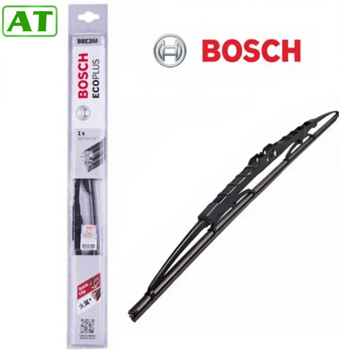 Gạt Mưa Ô Tô Bosch Ecoplus Loại Thân Cứng Xương Sắt Siêu Bền, Siêu Sạch Cho Các Loại Ô Tô Cao Su