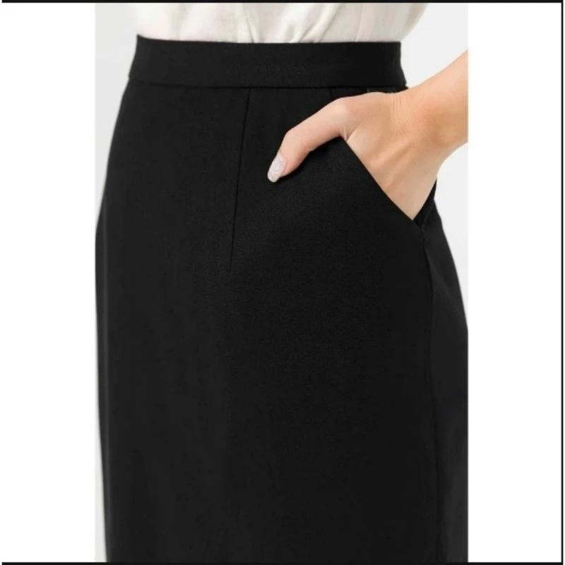 Product Introduction of Chân Váy Bút Chì 2 Lớp + 2 túi chéo xẻ sau độ dài 50-60-70cm chất Vitex 7