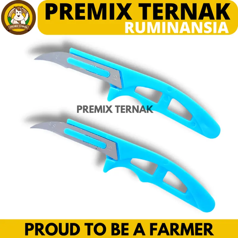 Pisau Bedah dan Kebiri Hewan Ternak Kambing Domba Sapi Anjing Kucing Babi dll 0