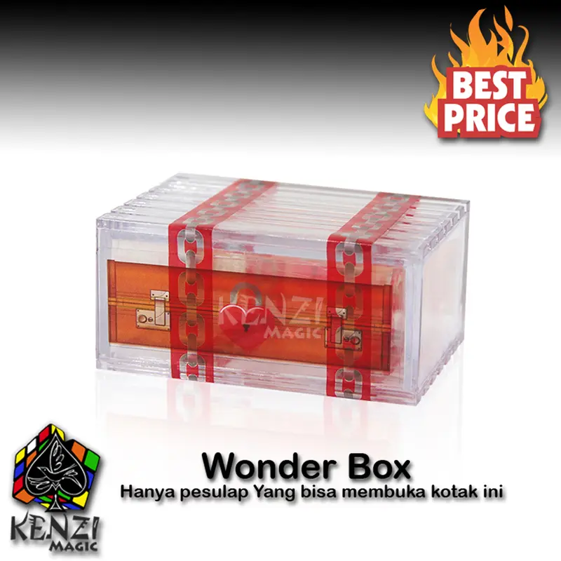 Wonder Box Alat Jahil jokes Mainan Sulap Kotak terkunci 1