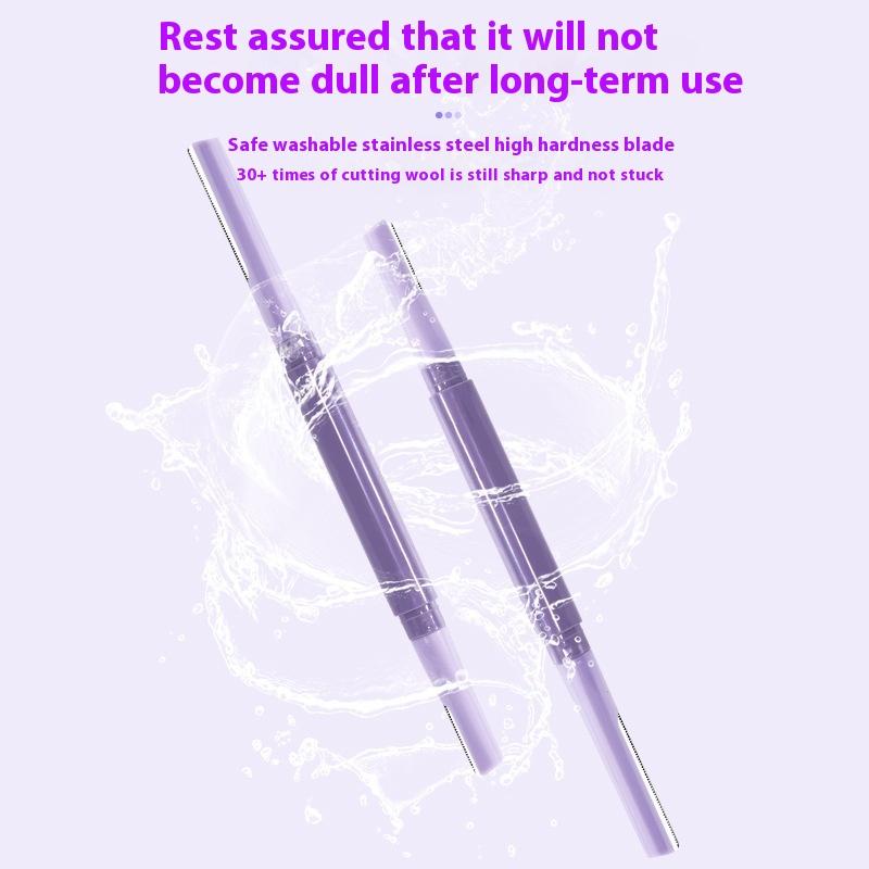  Máy Tỉa Lông Mày Màu Tím Hai Đầu Chống Cắt Hàng Mới Về 