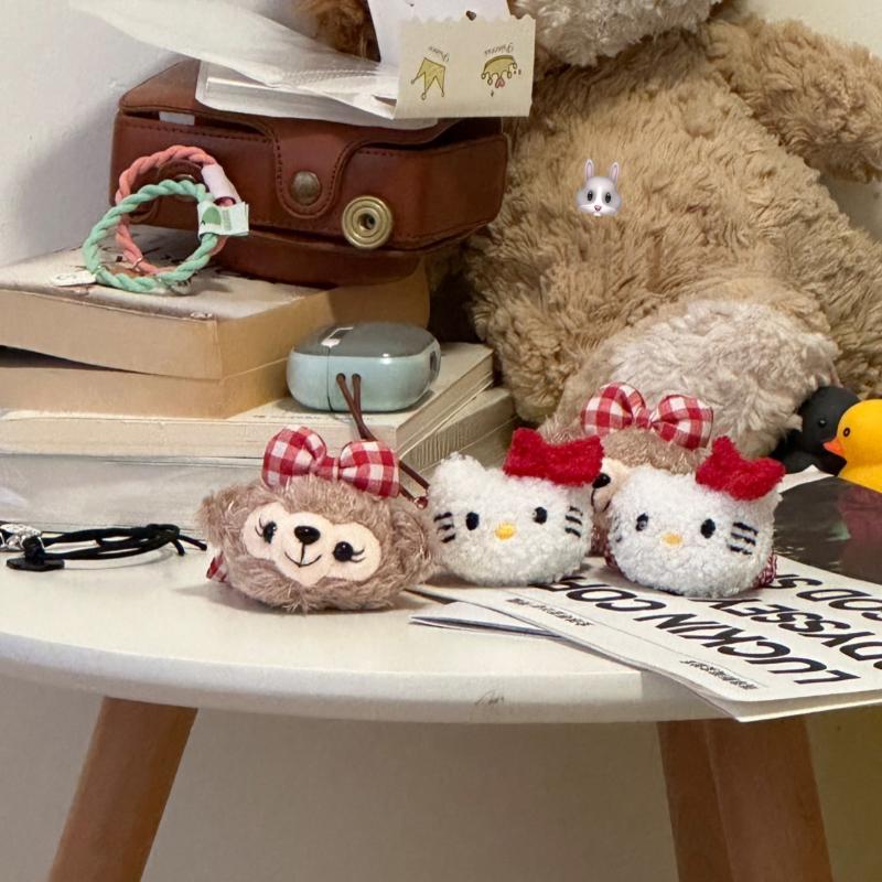Băng Đô Kitty, Thiết Kế Nguyên Bản Hoạt Hình Ngọt Ngào, Phong Cách Cổ Điển Kẻ Sọc Kawaii, Kẹp Tóc, Dành Cho Bé Gái, Phụ Kiện Tóc 4