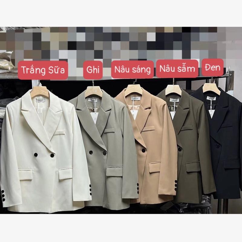 Áo Khoác Vest Blazer Nữ 2 Lớp Boiling FREESHIP M90912 Mã BL10