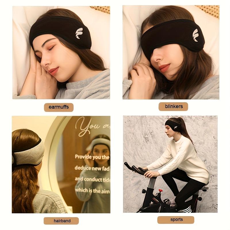 1pc Multifunctional Sports Headband with Ear Muffs and Eye Mask, Sweat-Resistant, Ideal for Outdoor Riding and Fitness - Available in Gray,, Red, Black, Headband 4