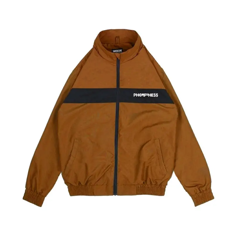 Jaket Parasut Track Suit Jaket Pria Wanita Kekinian Bahan Taslan JN Terbaik 4