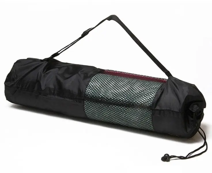 Tas Yoga Parasut / Tas Matras Termurah / Tas Matras Yoga Jaring Hitam Termurah Jakarta 3