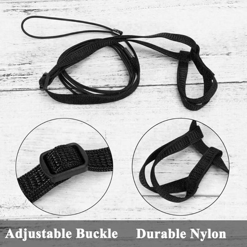 Outdoor Parrot Bird Leash Adjustable Harness Training Rope Anti Bite Flying Band Soft comfortable Parrot Leash bird accessories 7