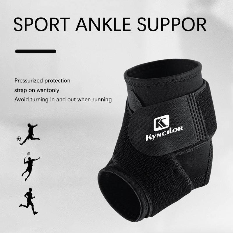 Sport Ankle Support Protection Adjustable Injury Wrap Elastic Brace Strap Basketball Foot Sprain Comfort Ankle Stabilizer 4
