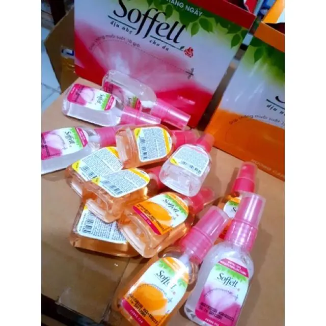 [Hàng chuẩn công ty, có hóa đơn đỏ] Soffell xịt 30ml và 80ml (xịt chống muỗi trong 8 giờ) 6