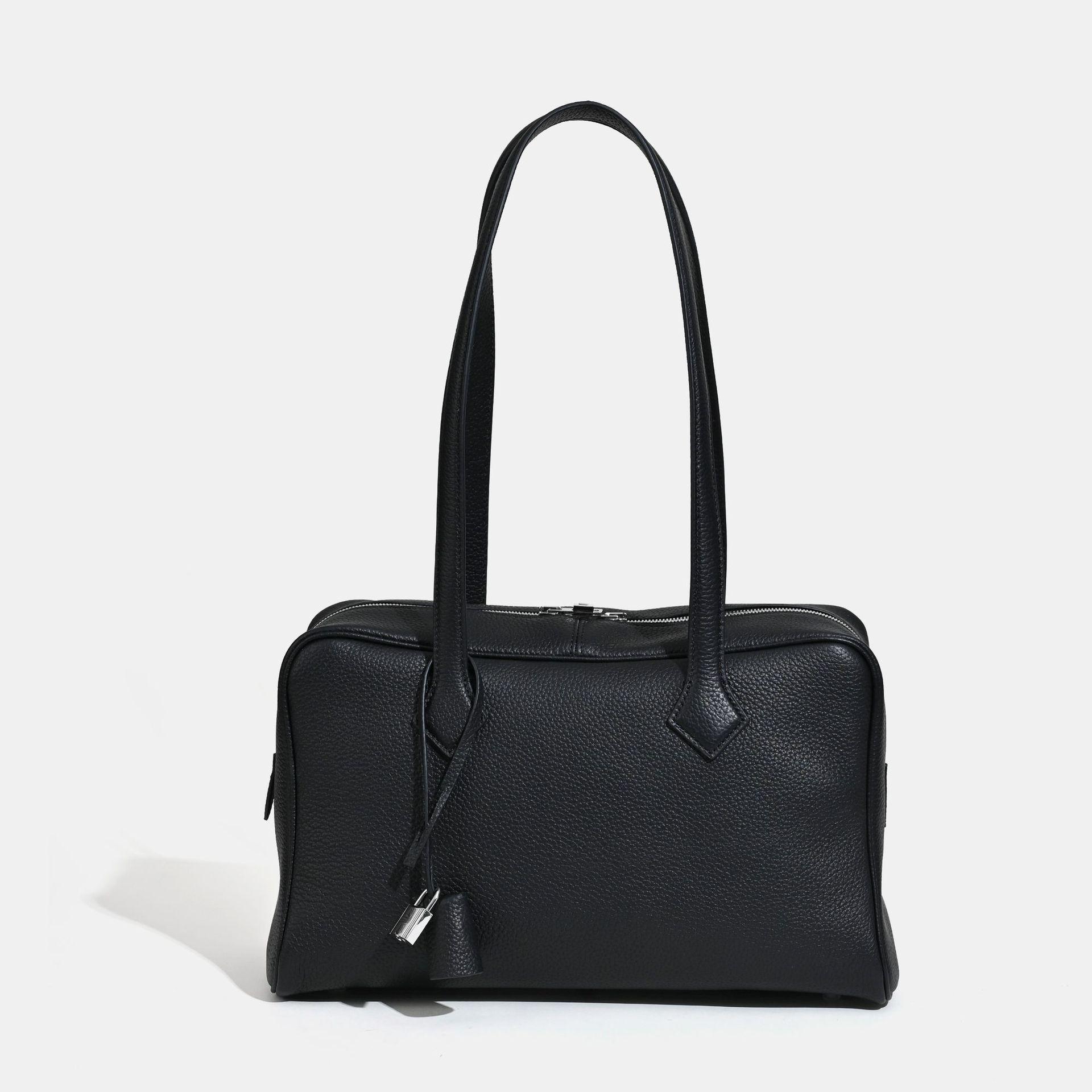 Sosialita Vanny Medium Genuine Leather Bag Tas Kulit Asli Tas Wanita Shoulder Bag Handbag Boston Bag