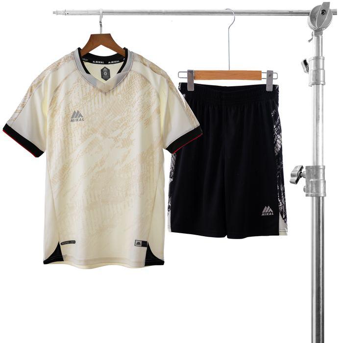 Đồ đá banh in tên số Mikal Ravid- VÀNG KEM, quần áo câu lông bóng chuyền Nam nữ Top Thun Sport