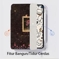 Gambar Case For Samsung Galaxy Tab A9+ 11",S10 11",S10 FE 10.9",S9 FE 10.9",S7/S8 11",A8 10.5",S7/S8 Plus 12.4",S7 FE 12.4",S9 FE+ 12.4",S9 Plus 12.4",S10+ 12.4",S6 lite 10.4" Tablet Cover Black Tablet Casing With Beautiful Night Sky Pattern - LE361, S10+ 12.4" dari LGEE CASE Kota Tangerang 4 Tokopedia