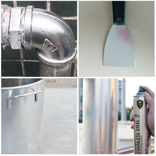 [FREESHIP] Sơn Bạc Mạ Crom Sơn Xịt Mạ Chrome Sáng Bóng 350ml - Chai Sơn Mạ Siêu Bóng - Sơn xe 2