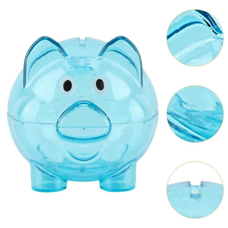 Product Introduction of Pig Piggy Bank Money Saving Box Figurine Saving Jar Gift Storage Desk Organizer Money Bank for Baby Shower Nursery Christmas 1