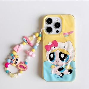 Ins Style Wrinkled Colorful Flower Case for 15 Pro Max iPhone 16 Apple 14/13 New Model