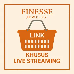 Finesse PO Live Streaming Perhiasan Cincin Kalung Anting Gelang Silver