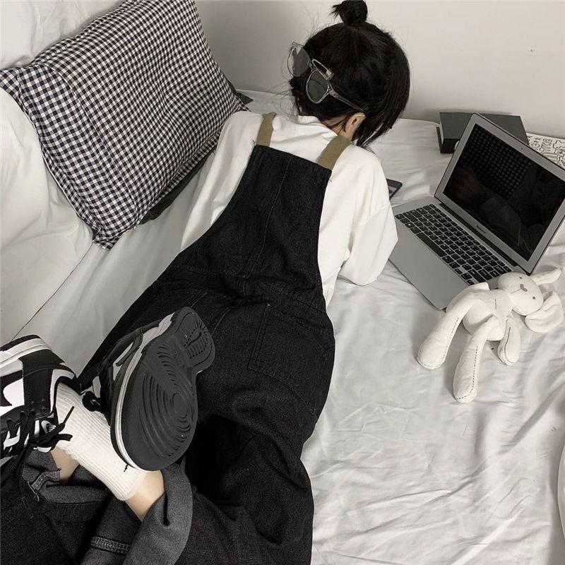 Product Introduction of Quần Yếm Denim, Dành Cho Phụ Nữ, Bộ Sưu Tập Mùa Xuân 2024, Thêu Muối, Dáng Rộng Vừa Vặn, Thiết Kế Dễ Phối Đồ Ống Đứng Và Rộng, Áo Jumpsuit Quần, Quần Thời Trang Ong Women 2