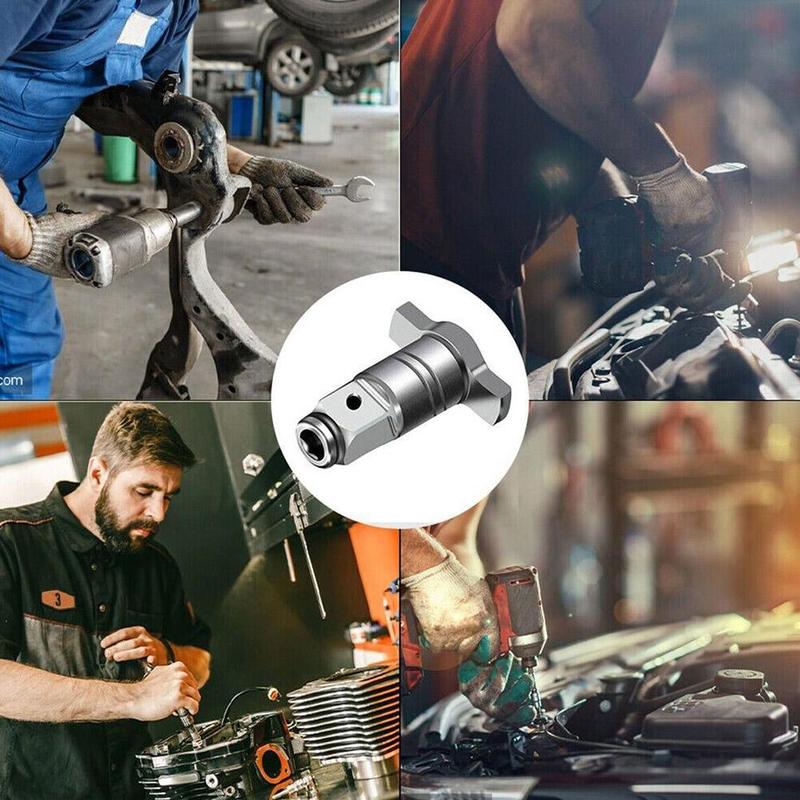 Product Introduction of Electric Wrench Conversion Head Drill Bit Square Axis Head Modified Conversion Axis Multi Head X8M1 25