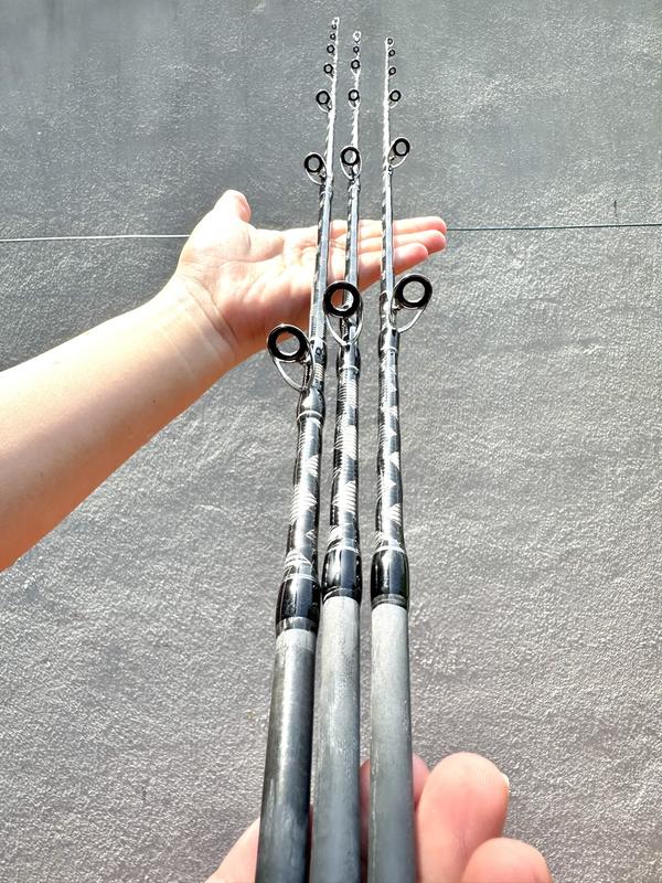 Ngọn Lẻ Đọt lẻ Cần Wutu Fishing - K3 Carbon Xoắn X Phôi Siêu Dày Siêu Khỏe