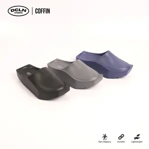 Declan Sepatu Sandal Clogs Pria Coffin  06-053 No Box Shoes
