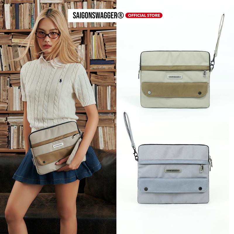 Túi Đựng Ipad Túi Cầm Tay SAIGON SWAGGER SGS 5 SENSES IPAD CLUTCH Nam Nữ Bag