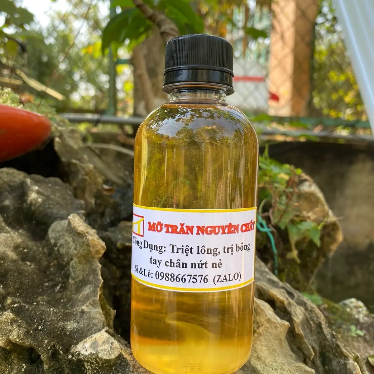 MỠ TRĂN NGUYÊN CHẤT _250ml Hữu cơ Hữu cơ Không chứa silicon