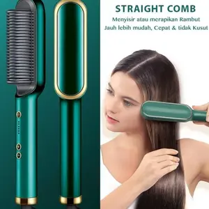 FH909 Sisir Pelurus Rambut Straight Comb Hair Stylist FH909 - ET-LURUS Catok Catokan Straightener