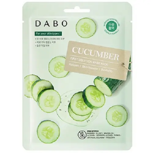 Mặt nạ trà xanh xoá mụn, kiềm dầu DABO Green tea hàn quốc 22ml/chiếc Skincare Women Nữ Đắp Mặt Dưỡng Da Mặt Làm Đẹp Da Mask 2