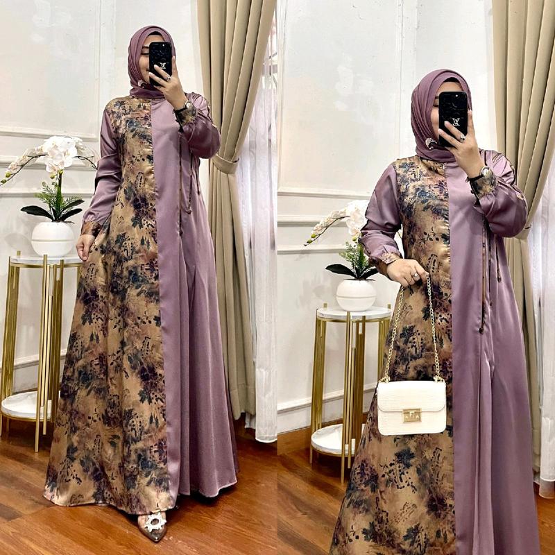 Syafira dress gamis premium lebaran 1