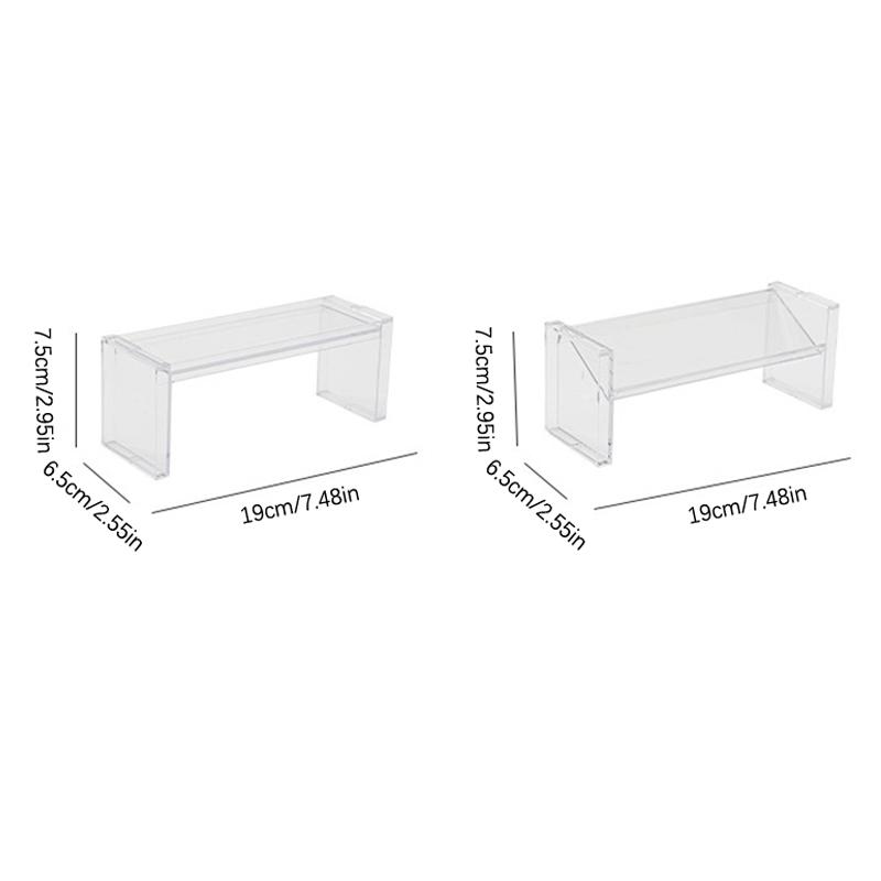 Product Introduction of [mqs]Multifunction Clear Nail Polish Rack Cosmetic Display Stand Holder Manicure Tool Storage Organizer 24