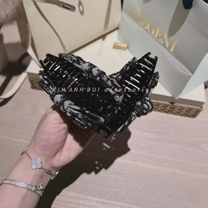 Kẹp tóc nơ chữ, kẹp nửa đầu chuẩn KAB from cứng cáp 7