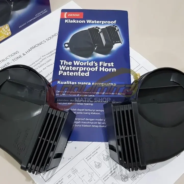 Klakson Denso Keong Power Tone Waterproof NMAX XMAX Aerox 155 1
