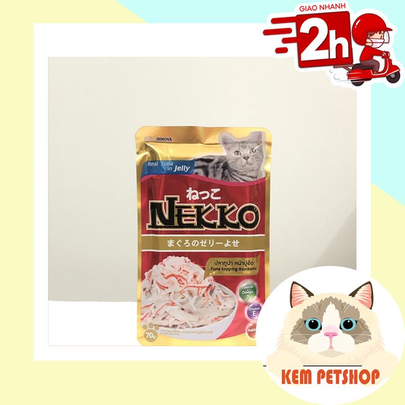 Pate Nekko Jelly gói 70g xuất xứ Thái Lan 3