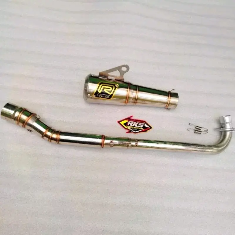 TERLARIS KNALPOT RACING RCB AKRA PNP ALL BEBEK JUPITER VEGA KHARISMA BLADE REVO ASTREA GRAND SUPRA DLL