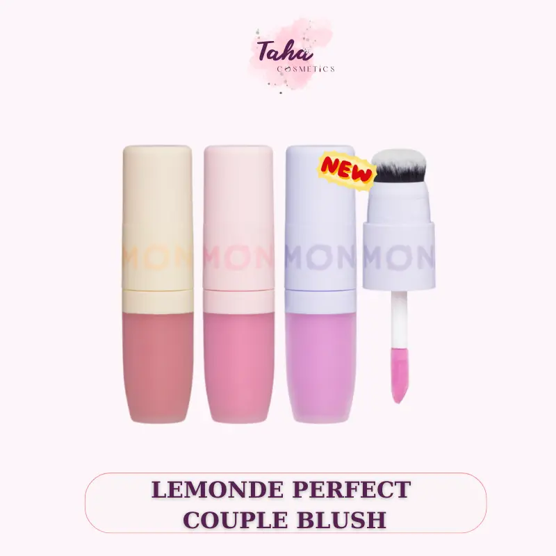 [LEMONADE] Má kem Lemonade Perfect Couple Blush 8,5g hai đầu mịn lì thuần chay