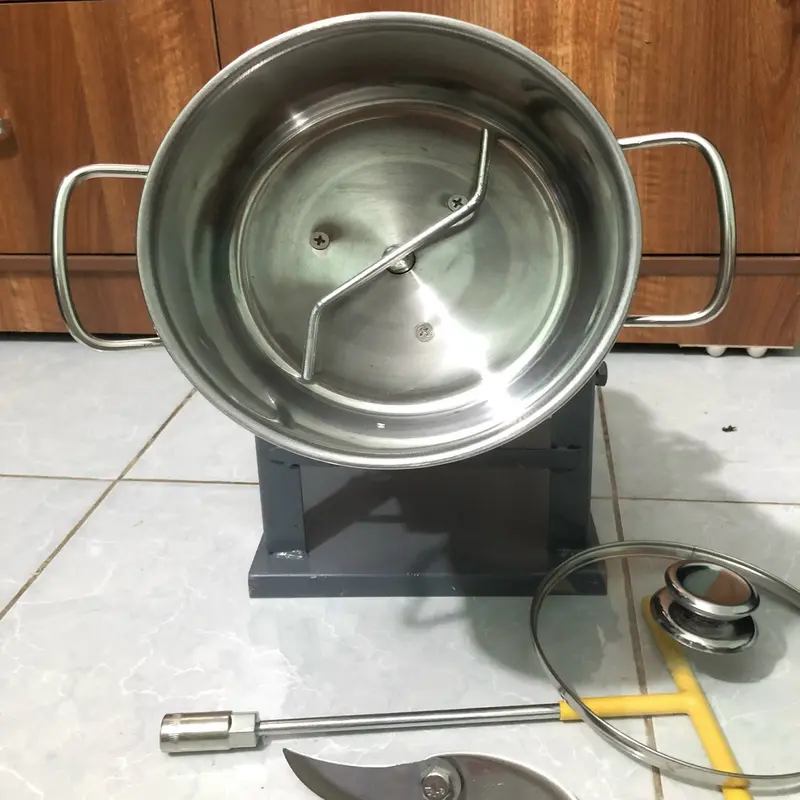 Máy xay ruốc, chà bông, chân nấm, xé sợi khô gà, kết hợp dao xay giò chả thịt cá riềng sả 750W hàng chuẩn 3