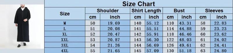Product Introduction of 2024 Men's Muslim Thobe Middle East Jubba Thobe Long Sleeves Islamic Robe Men Muslim Dress Saudi Arabic Hooded Thobe Abaya Male 1