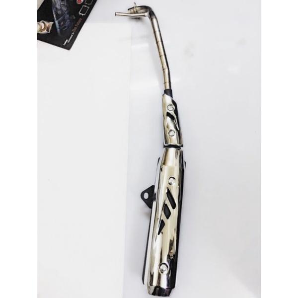 Pô gắn xe Sirius có ống hơi (kèm bộ che pô xịn)