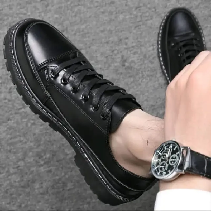 Sepatu Pria Boots pendek sneakers kerja & cassual Karet Shoes Casual Karet