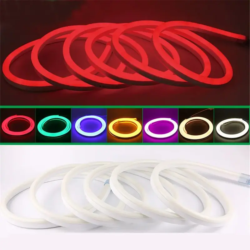 Lampu LED Neon Flex 220v Bisa Request Ukuran 1m 2m 3m 4m 5m Aesthetic Lampu Kamar Detak Jantung tidur 7