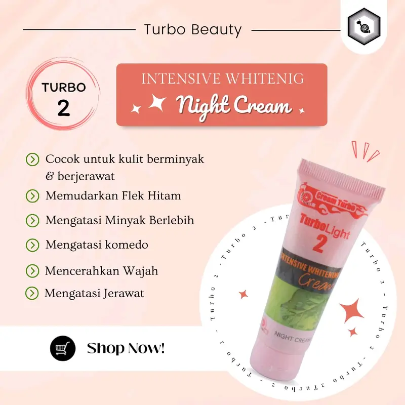 Sepasang cream turbo No.2 Pelembab Wajah 4