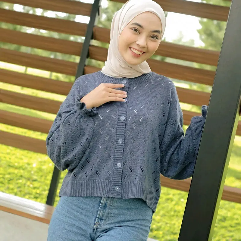 cardigan / Poppy cardigan rajut / baju outfit cewek / blazer wanita / cardigan rajut Atasan 4