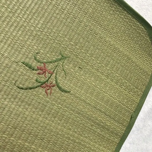 [Cói Đẹp]Chiếu Cói Mát Mùa Hè Cho Bé 2 Size To Và Nhỏ 7