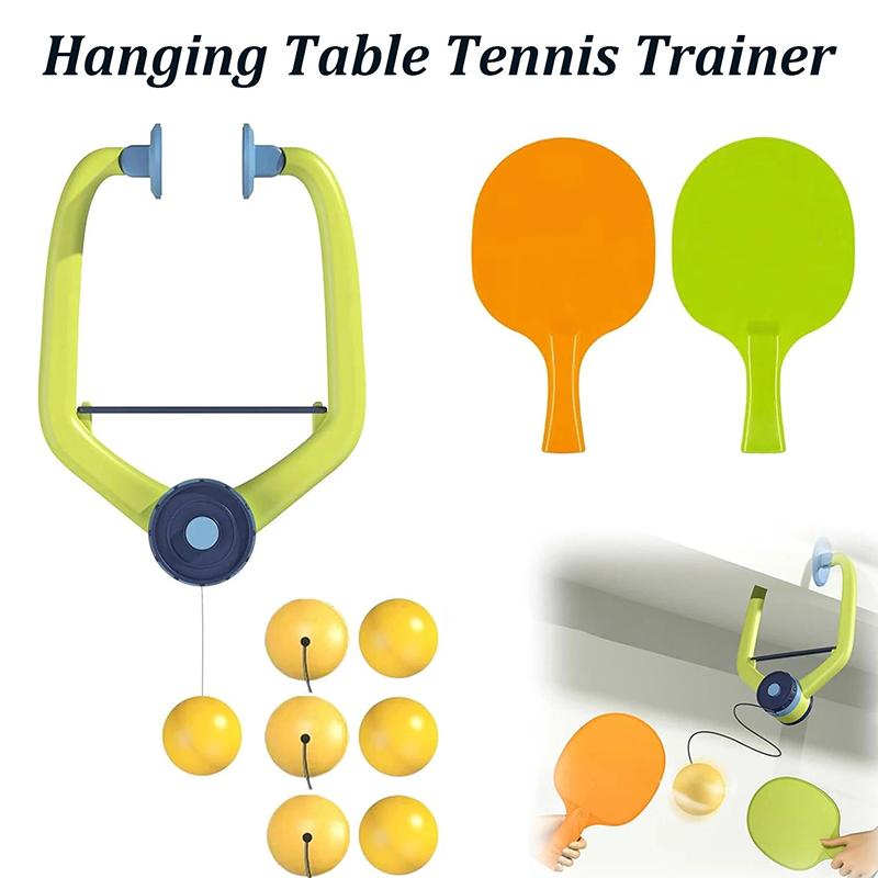Product Introduction of Hanging Table Tennis Trainer With Racket And 3Balls Mini Ping Pong Ball Parent-child Interactive Game Kids Sports Toy 18