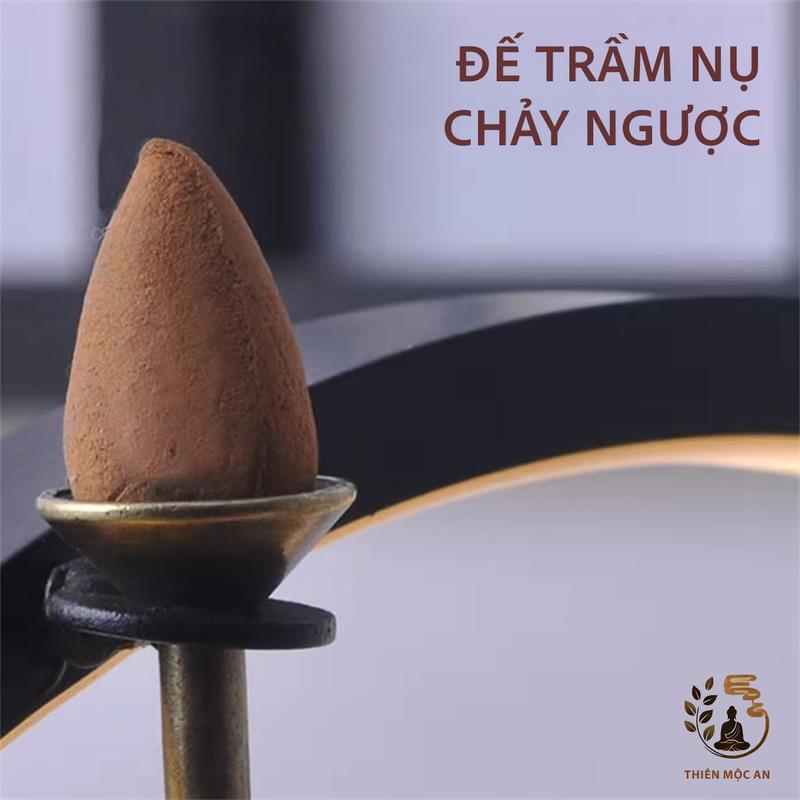 [HCM] Đế để trầm nụ-  Đế đồng trầm nụ - Phụ kiện thác khói trầm hương - Phễu đặt nụ trầm hương 6