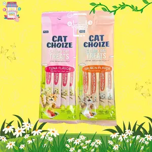 [CREAMY] CAT CHOIZE WET CAT SNACK 1 PACK (15GR X 4PCS) - Snack Kucing Cat Choize