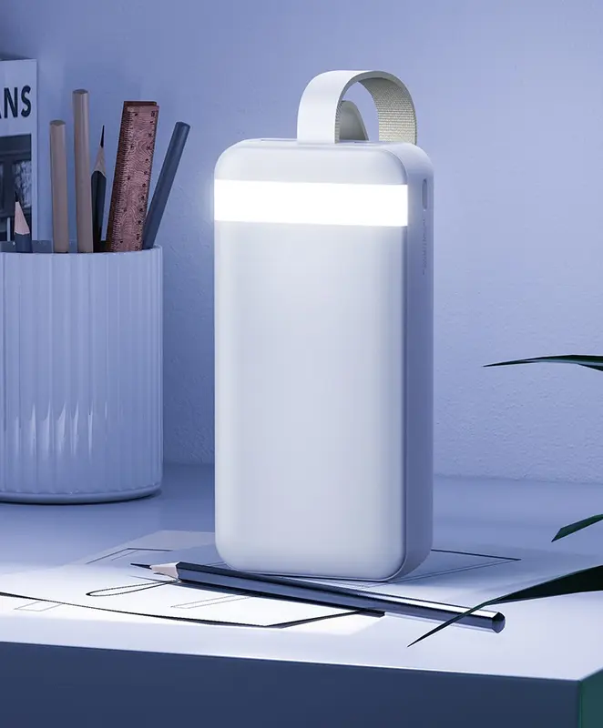 Pin dự phòng Remax RPP-522 30000mAh QC3.0 22.5W và TypeC PD 20W, Đèn led siêu sáng - Nhất Tín Computer 2