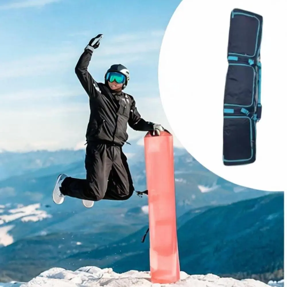 Snowboard Bag Wheeled Carry Case Carrying Bag Travel with Top Handle Ski Bag