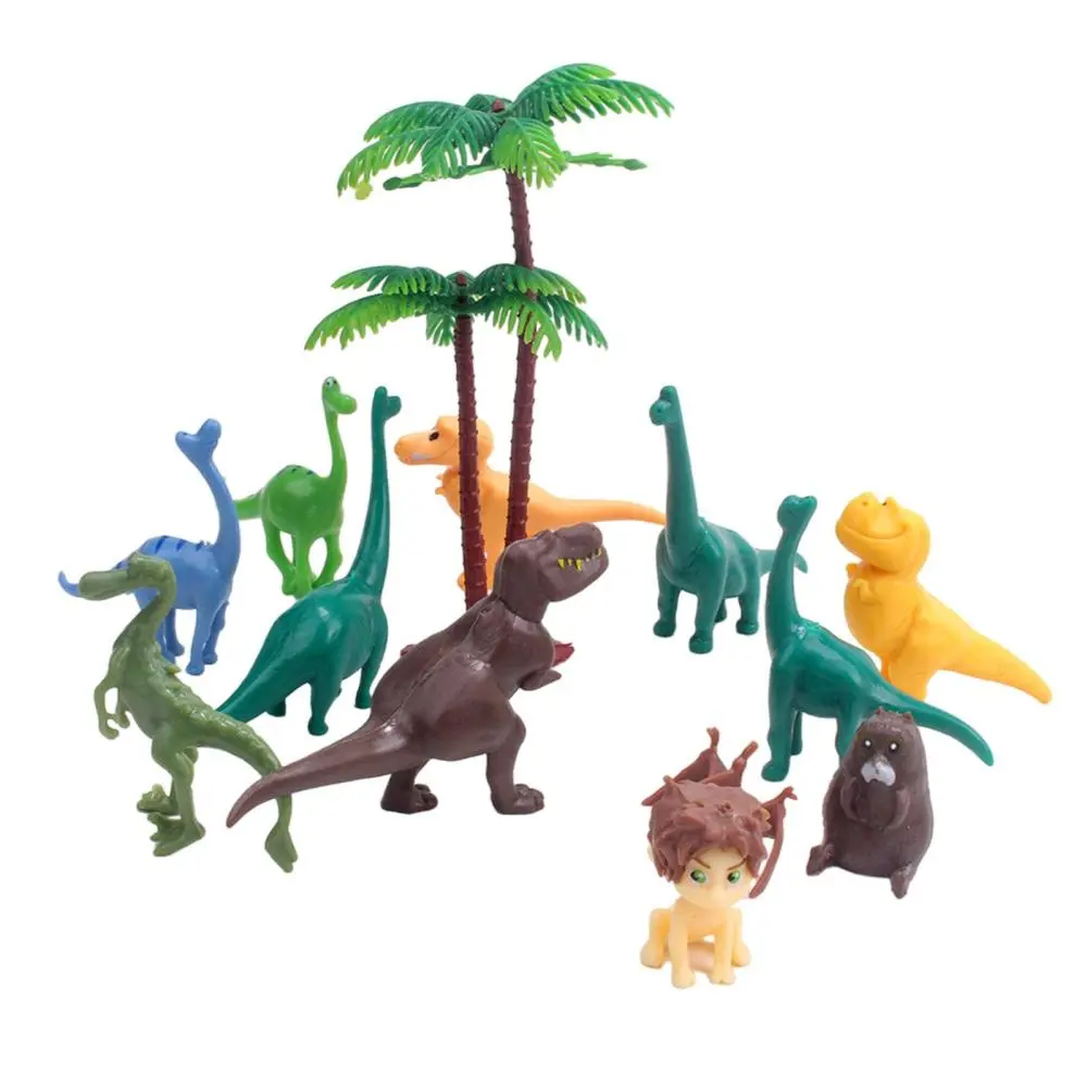 12Pcs Dinosaur Cake Toppers Novelty Dino Cake Topper for Party Dinosaur Theme